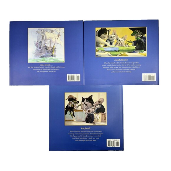 Rip Squeak Children’s Vintage 2005 Book Collection Hardcover Set of 3 with Case - Picture 4 of 10
